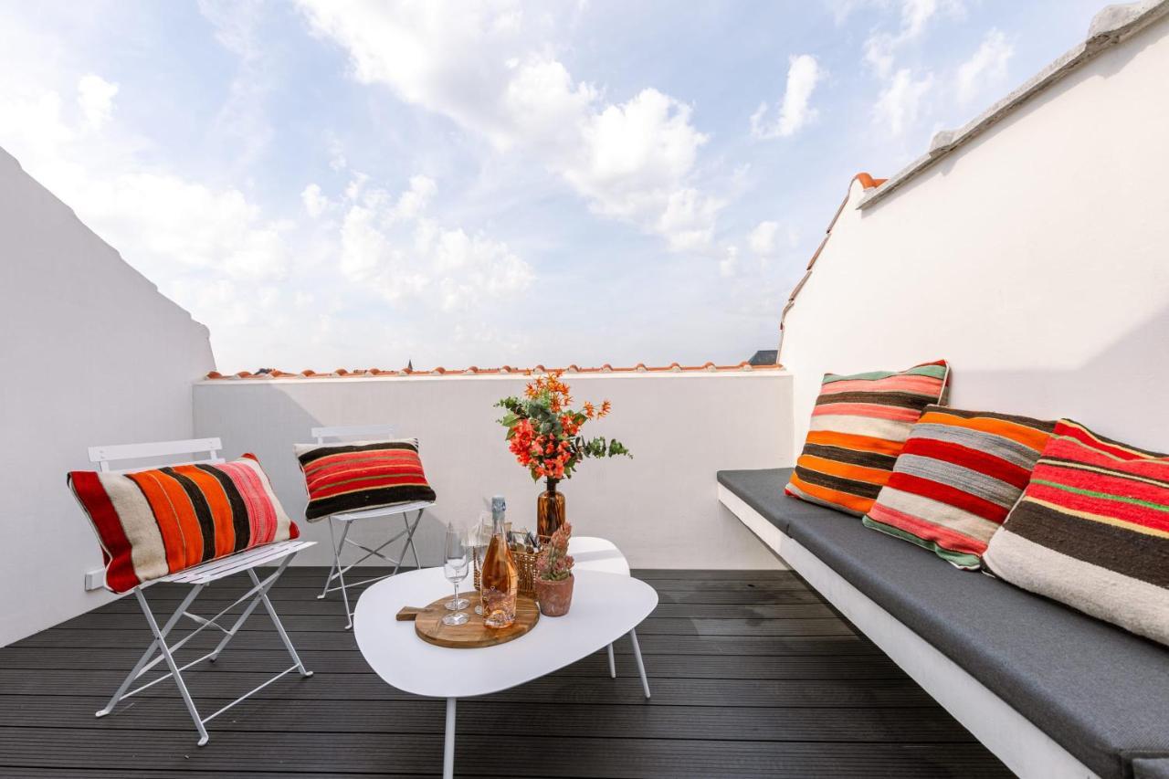 Duplex-Apartment With Terrace On Top Location In Gent Ngoại thất bức ảnh
