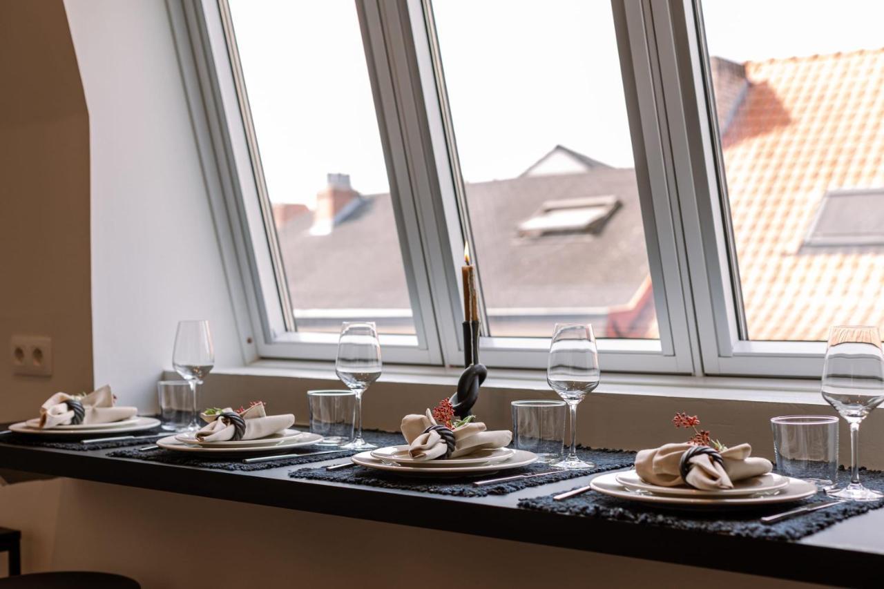 Duplex-Apartment With Terrace On Top Location In Gent Ngoại thất bức ảnh